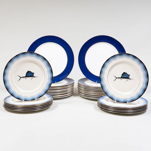SET OF TWENTY FOUR ROYAL CROWN