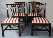 SET OF TWO PAIRS OF GEORGE III