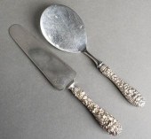 SET OF TWO STIEFF REPOUSSE STE