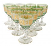 SET OF VAL ST. LAMBERT GREEN,
