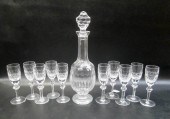 SET OF WATERFORD CUT CRYSTAL D
