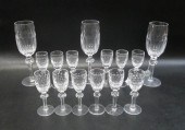 SET OF WATERFORD CUT CRYSTAL S