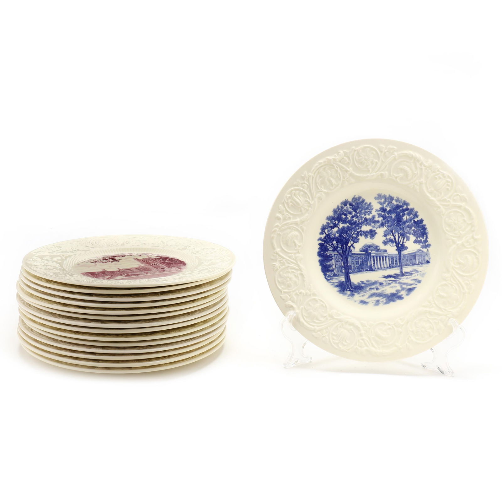 SET OF WEDGWOOD  DUKE UNIVERSITY 