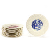 SET OF WEDGWOOD  DUKE UNIVERSI
