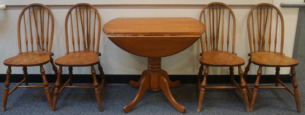 SET OF WINDSOR STYLE FRUITWOOD