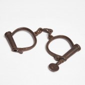 Set of Wrought Iron 'Prisoner'