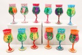 SET OF12 WHIMSICAL ENAMEL PAIN