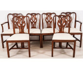 SET SIX BAKER CHIPPENDALE STYL