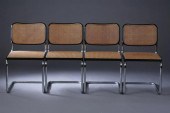 SET SIX MARCEL BREUER CHROME '