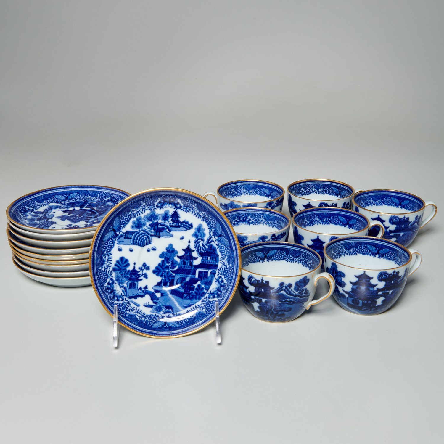 SET SPODE FOR TIFFANY TEACUPS &