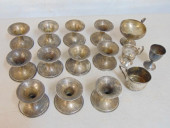 SET STERLING SILVER SORBET CUP