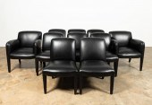 SET, TEN DONGHIA BLACK LEATHER