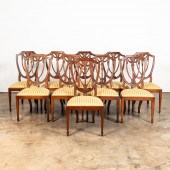 SET, TEN HENKEL-HARRIS SHIELD
