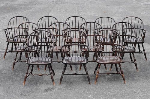 SET TWELVE REPLICA SACKBACK WINDSOR