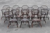 SET TWELVE REPLICA SACKBACK WI