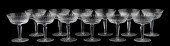 SET, TWELVE WATERFORD "GLENMOR