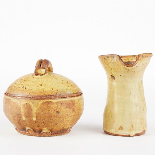 SET WARREN MACKENZIE STUDIO POTTERY