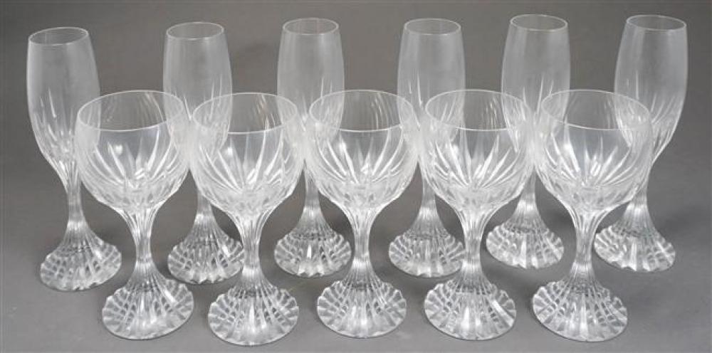 SET WITH 11 BACCARAT 'MASSENA'