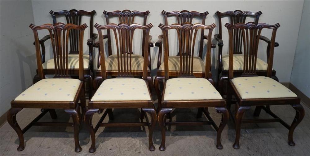 SET WITH EIGHT GEORGE III STYLE