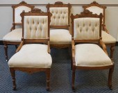 SET WITH FIVE ASSORTED VICTORI
