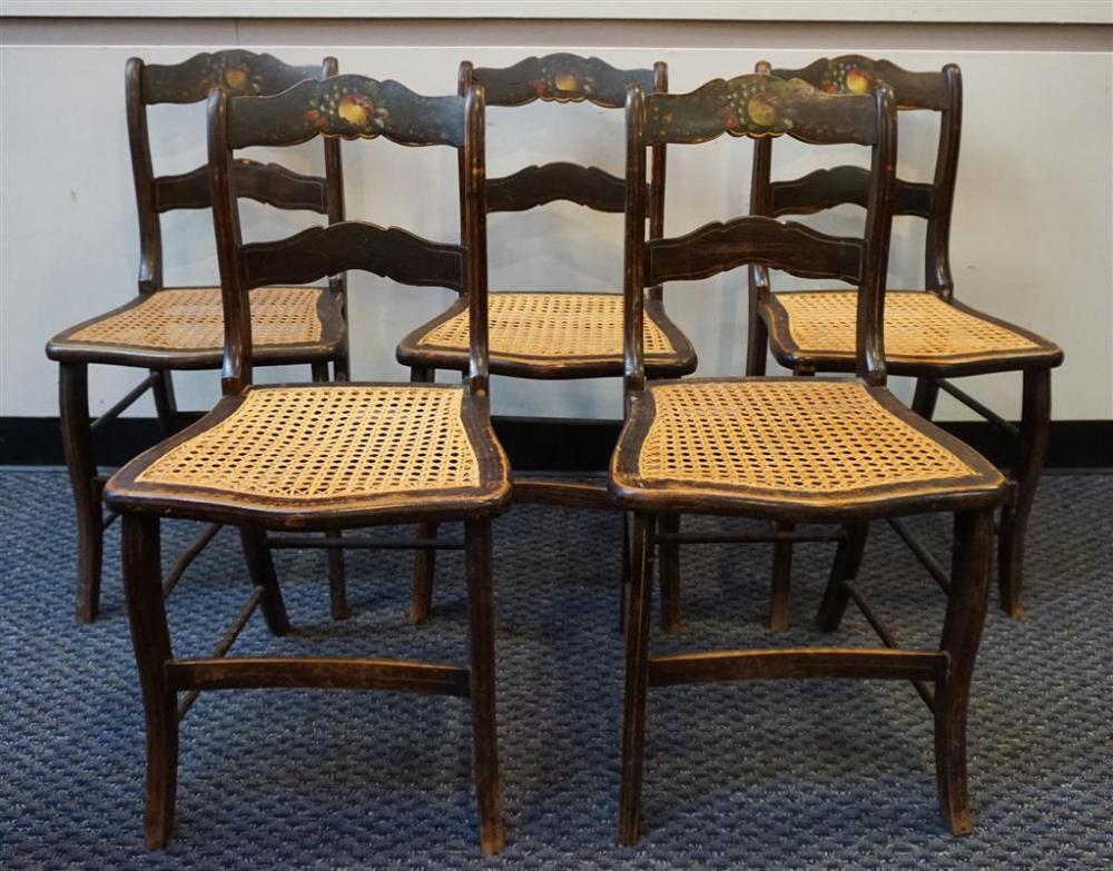 SET WITH FIVE VICTORIAN ROCOCO