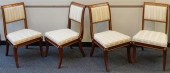 SET WITH FOUR BAKER EMPIRE STY