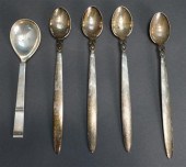 SET WITH FOUR GEORG JENSEN STE