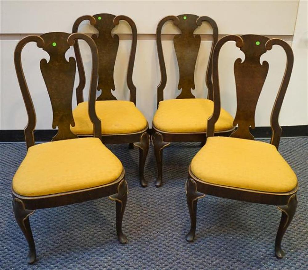 SET WITH FOUR GEORGE III STYLE FAUX