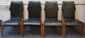 SET WITH FOUR LANE MID-CENTURY