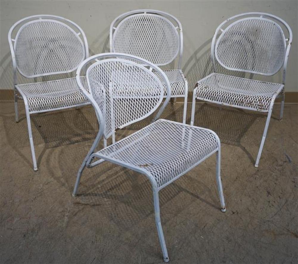 SET WITH FOUR MID-CENTURY MODERN