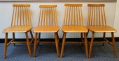 SET WITH FOUR MID-CENTURY MODE