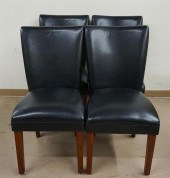 SET WITH FOUR MODERN BLACK VIN