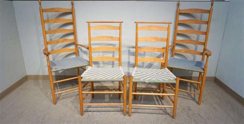 SET WITH FOUR SHAKER STYLE MAPLE