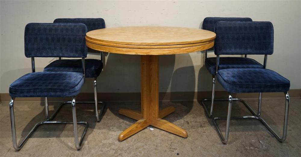 SET WITH FOUR WYTHE CHROME PLATE