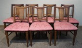 SET WITH SEVEN MID-CENTURY WAL