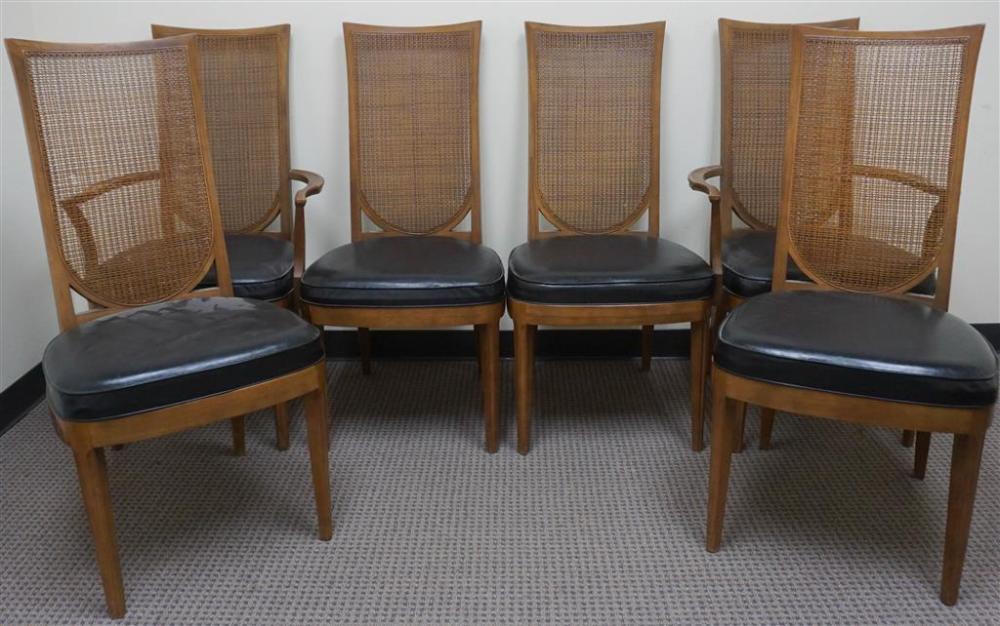 SET WITH SIX DREXEL FRUITWOOD