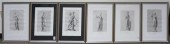 SET WITH SIX ENGRAVINGS OF CLA