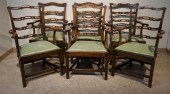 SET WITH SIX GEORGE III STYLE
