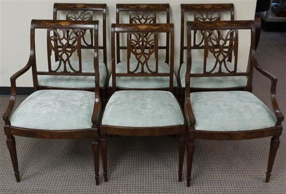 SET WITH SIX GEORGE III STYLE