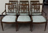 SET WITH SIX GEORGE III STYLE