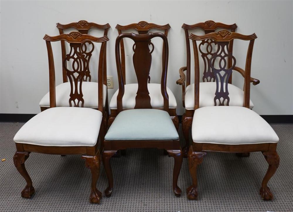 SET WITH SIX GEORGE III STYLE