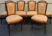 SET WITH SIX LOUIS XVI STYLE F