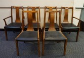 SET WITH SIX MID-CENTURY MODER
