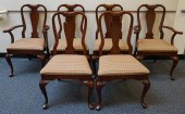 SET WITH SIX QUEEN ANNE STYLE