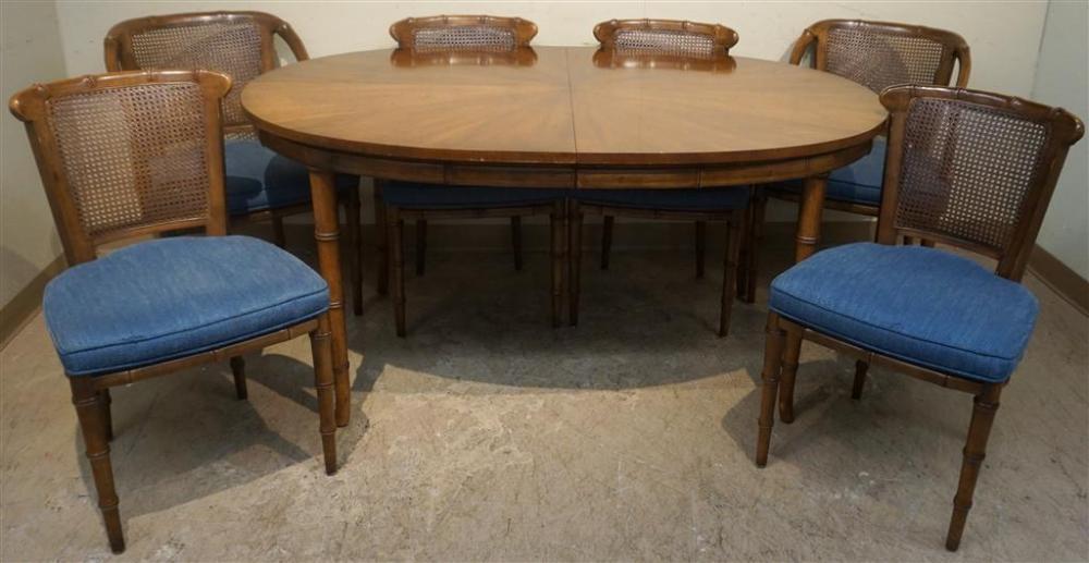 SET WITH SIX REGENCY STYLE