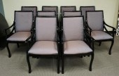 SET WITH TEN CONTEMPORARY BLAC