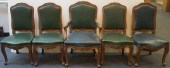 SET WITH TEN LOUIS XV STYLE GR