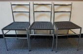 SET WITH THREE CHROME PLATED G
