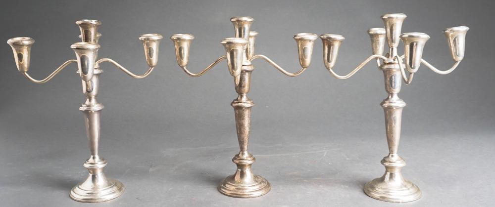 SET WITH THREE EMPIRE WEIGHTED