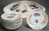 SET WITH TWELVE CARLSBAD PORCE